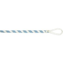 Liros Dynamic Plus Fald Med Splejset Loop - 8 mm x 25 mtr Hvid/Blå