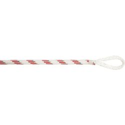 Liros Dynamic Plus Fald Med Splejset Loop - 12 mm x 35 mtr Hvid/Rød