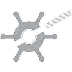 JOHNSON IMPELLER 09-1026B Ø50,8MM