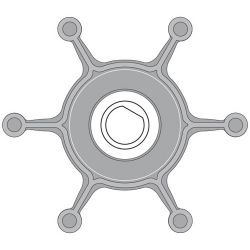 JOHNSON IMPELLER 09-824P-9 Ø50,8MM - NITRIL (Oliebestandig)