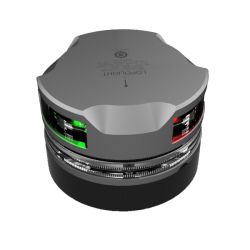 Lopolight 1Nm 3-farver Srtyrbord/Bagbord/Agter Med Anker - Silver