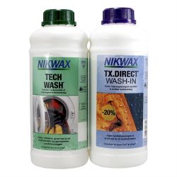 Nikwax Twinpack Tech Wash/Tx-Direct Wash-In 2 X 1000 Ml
