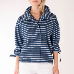 Sebago Indigo Sailor Dame Cardigan - Indigo Blue