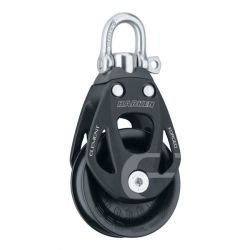 Harken Element blok 60 mm. enkelt m/svirvel