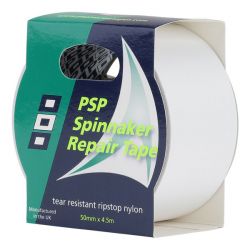 PSP Spilertape / Spinakkertape 50mm X 4,5m Hvid