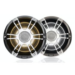 Fusion 6.5 Højttalersæt Chrome + LED