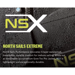 North Sails Performance NSX Inshore Dame Sejlerjakke - Ocean Blue