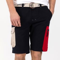 Sebago Red Pocket Herre Shorts - Navy