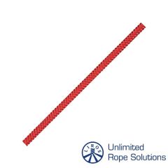 Liros Top Cruising Standard Skøde / Fald 10 mm - Rød - Afmålt Længde