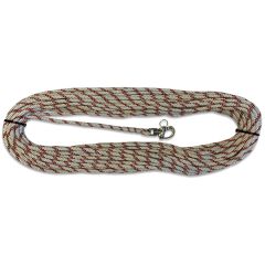 Liros Fald Med Isplejset Svirvelhage 10 mm X 35 mtr Hvid/Rød