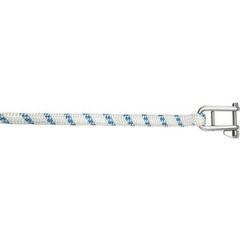 Liros LSP-32 Fald med Nøglesjækel 10 mm x 35 m – Hvid/Blå – 2400 kg