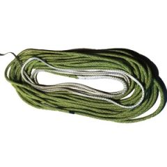 Liros Racer Vision Fald 10 mm x 25 m Stålblå/Neon Gul – Dyneema XTR – 5500 kg
