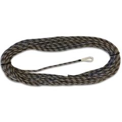 Liros Dynamic Color Dyneema Fald m/Loop 12 mm x 40 m – Grå/Hvid – SK-78 – 4500 kg