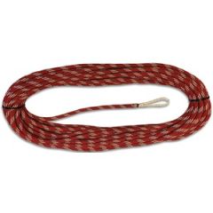 
Liros Dynamic Color Dyneema Fald m/Loop 12 mm x 40 m – Rød/Hvid – SK-78 – 4500 kg
