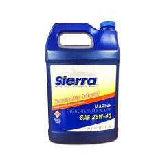 SIERRA 25W-40 SYNTETISK / MINERALSK MOTOR OLIE 4 LITER