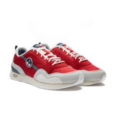 Norths Sails Horizon Jet Sneakers - Red-Light Grey-Dusty Blue