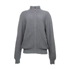 Sea Ranch Herre Windbreaker Strik – Graphite Melange