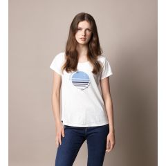 Sea Ranch Aia Short Sleeve Dame T-shirt – Pearl