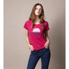 Sea Ranch Aia Short Sleeve Dame T-shirt – Sangria