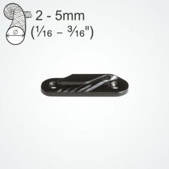 ClamCleat CL213 Lidseline – Sort – Styrbord