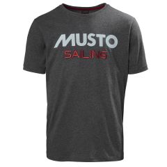 Musto T-Shirt Med Logo Broderi - Carbon
