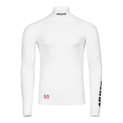 Musto Championship Rash Guard Langærmet – UPF 50+ Hvid
