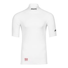 Musto Championship Rash Guard Kortærmet – UPF 50+ Hvid