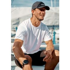 Musto Evo Crew Sunblock Herre T-Shirt - Hvid