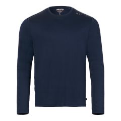 Musto Evo Crew Sunblock Herre T-Shirt Med Lange Ærmer - Navy