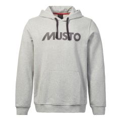 Musto Logo Hoodie / Hættetrøje - Grey Melange