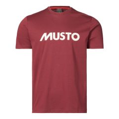 Musto Logo T-Shirt - Windsor Wine