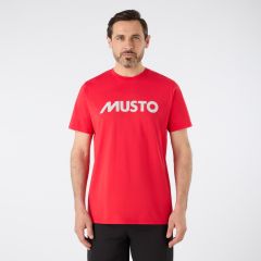 Musto Logo T-Shirt - True Red