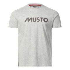 Musto Logo T-Shirt - Grey Melange