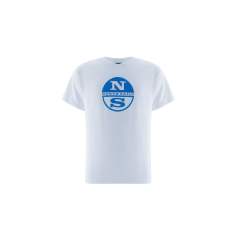 North Sails Performance Logo Jersey T-Shirt - Hvid