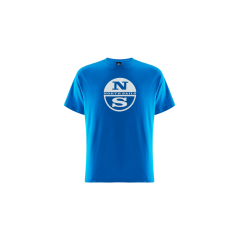 North Sails Performance Logo Jersey T-Shirt - Royal Blå