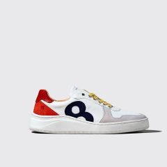  8beaufort GALAPAGOS ISLAND Herre Sneakers – Weiß/signal