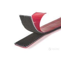 Velcro Brand ALFA-LOK 25mm - Sort - Afmålt Længde
