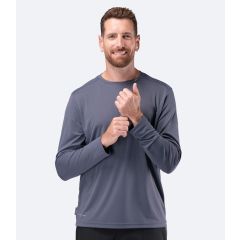 Zhik Mens UVActive™ Long Sleeve Tech Top – Slate