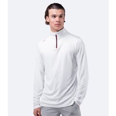 Zhik UV-Active High Collar T-Shirt Med Lange Ærmer - White