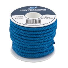 POLY POLYSTER HANDY-SPOLE 4MM 12M BLÅ