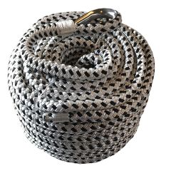 Liros Marstrand 12 mm hvid-sort 30 m ankerline