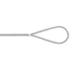 Liros Marstrand Fortøjning 20 mm x 10 m Hvid/Sort – Elastisk Fortøjningsline – 6300 kg
