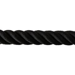 Liros PP Gelænder-Tov 36 mm – 4-slået – Sort