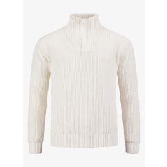 Pelle Petterson Campe Windbreaker Sweater Herre – Sand Dollar White