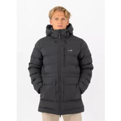 Pelle Petterson Commodus Padded Herre Parka – Reflective Charcoal – Varm og Vandafvisende Vinterparka