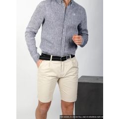 Pelle Petterson Crew Bermuda Shorts - Light Beige Oak