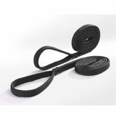 Liros Fenderlines 8 mm x 1,5 m Sort – 2 stk. Flettet HT-Polyester