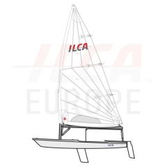 ILCA 7 Komplet Med Composite Top Mast