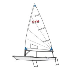 Devoti ILCA 4 Komplet Jolle med Composite Topmast