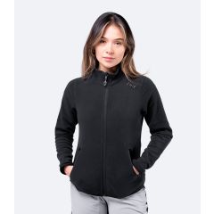 Zhik Full Zip Dame Fleece Jakke - Black